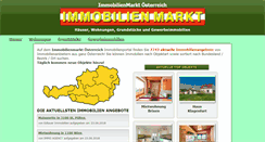 Desktop Screenshot of immobilienmarkt-at.com