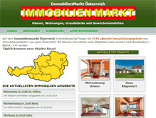 Tablet Screenshot of immobilienmarkt-at.com